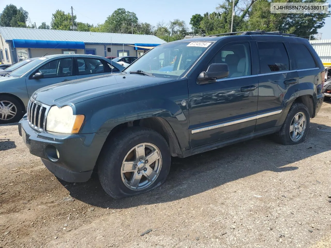 2005 Jeep Grand Cherokee Limited VIN: 1J4HR58N75C638011 Lot: 67245254