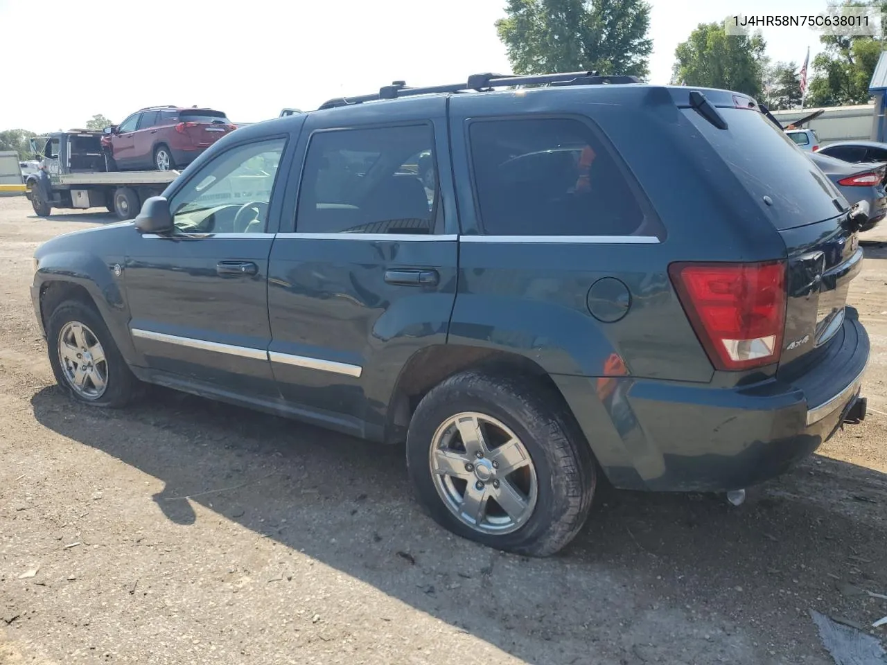 2005 Jeep Grand Cherokee Limited VIN: 1J4HR58N75C638011 Lot: 67245254