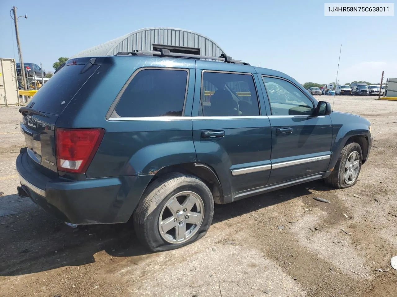 2005 Jeep Grand Cherokee Limited VIN: 1J4HR58N75C638011 Lot: 67245254