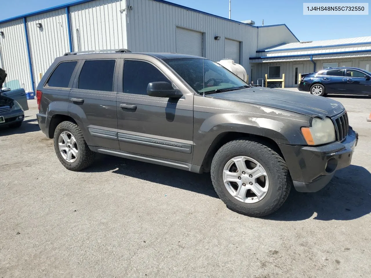 2005 Jeep Grand Cherokee Laredo VIN: 1J4HS48N55C732550 Lot: 67326584