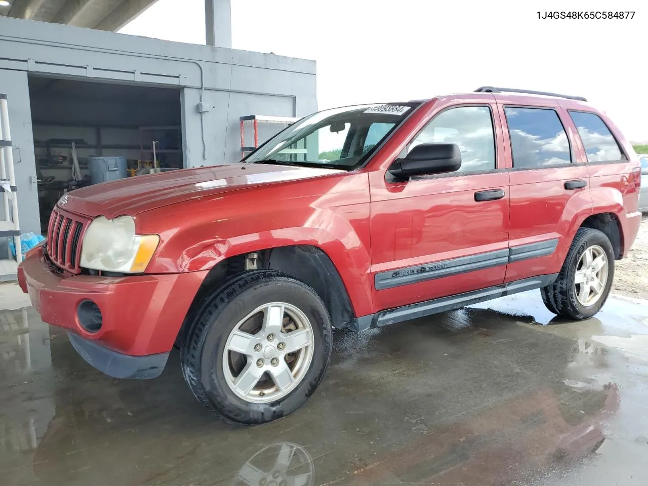 2005 Jeep Grand Cherokee Laredo VIN: 1J4GS48K65C584877 Lot: 69095884