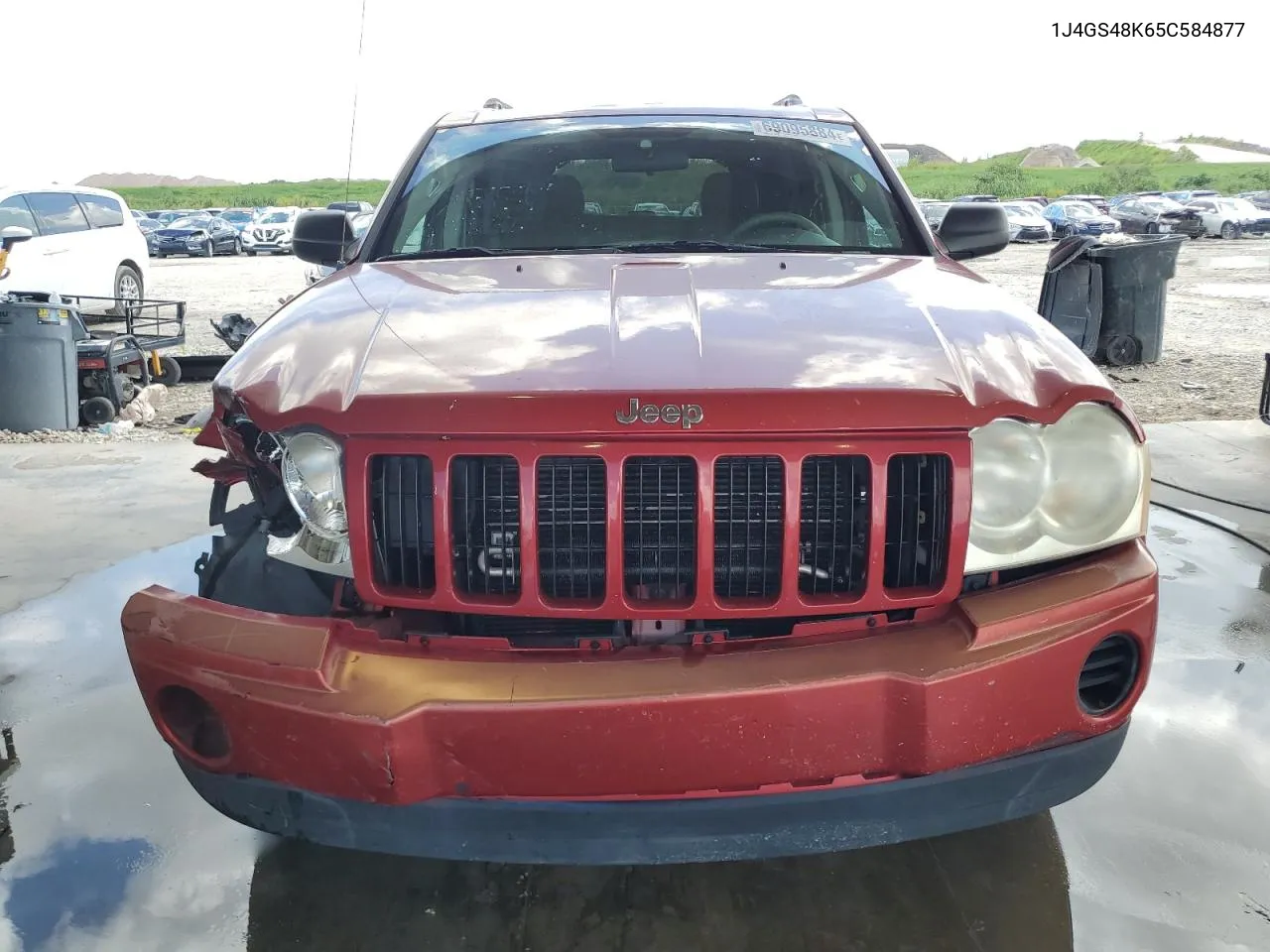 2005 Jeep Grand Cherokee Laredo VIN: 1J4GS48K65C584877 Lot: 69095884