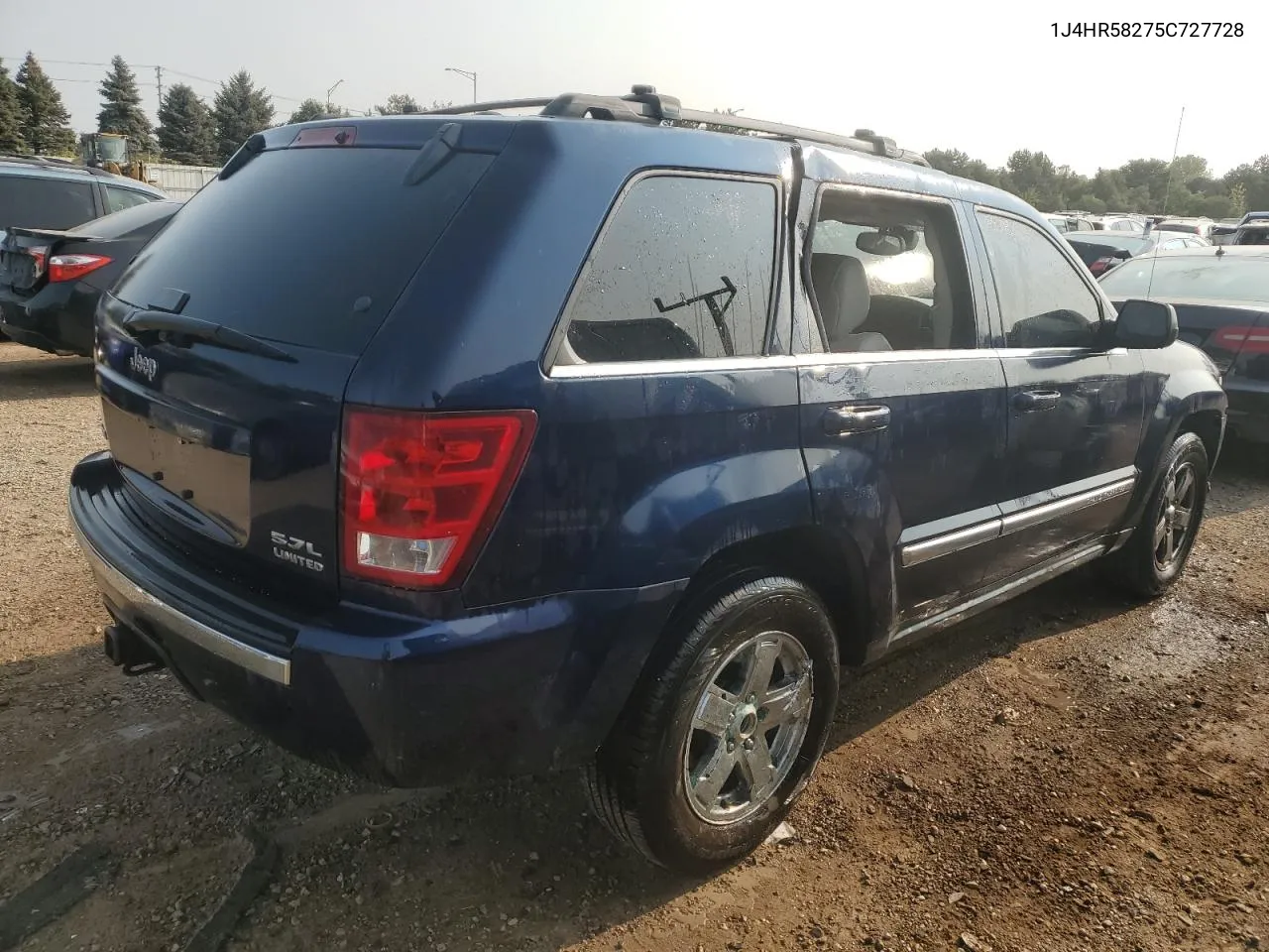 2005 Jeep Grand Cherokee Limited VIN: 1J4HR58275C727728 Lot: 70027854