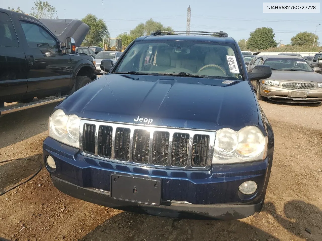 1J4HR58275C727728 2005 Jeep Grand Cherokee Limited