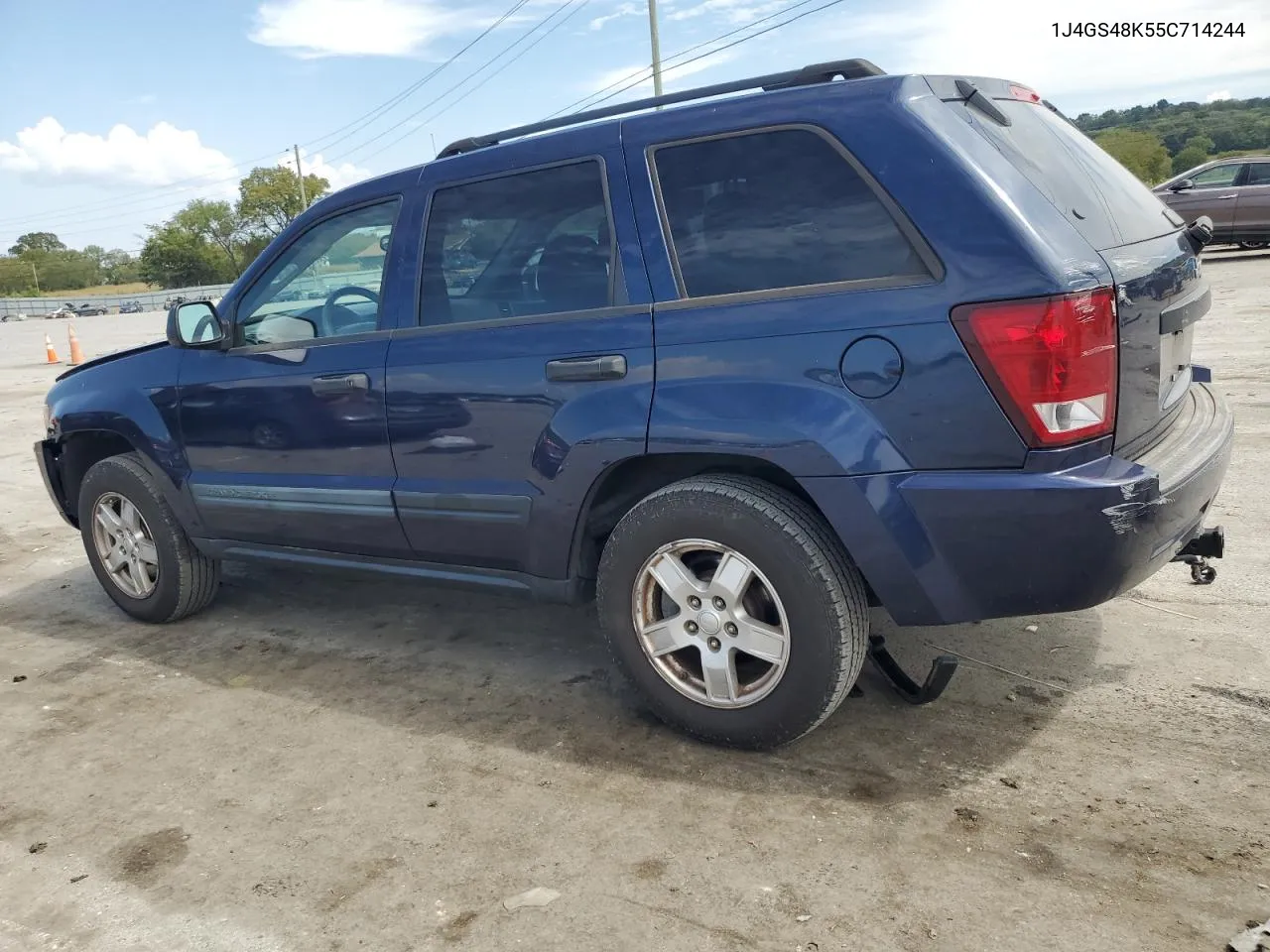 2005 Jeep Grand Cherokee Laredo VIN: 1J4GS48K55C714244 Lot: 70181254