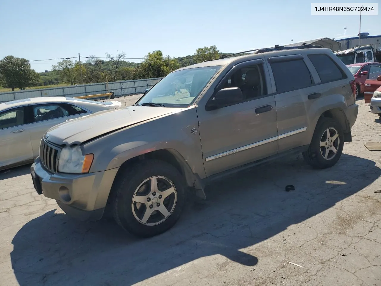 2005 Jeep Grand Cherokee Laredo VIN: 1J4HR48N35C702474 Lot: 70289164