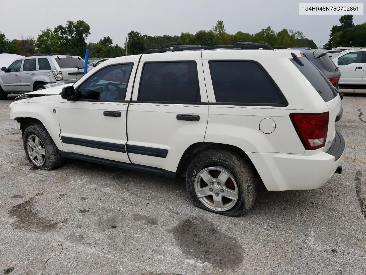 2005 Jeep Grand Cherokee Laredo VIN: 1J4HR48N75C702851 Lot: 70661574