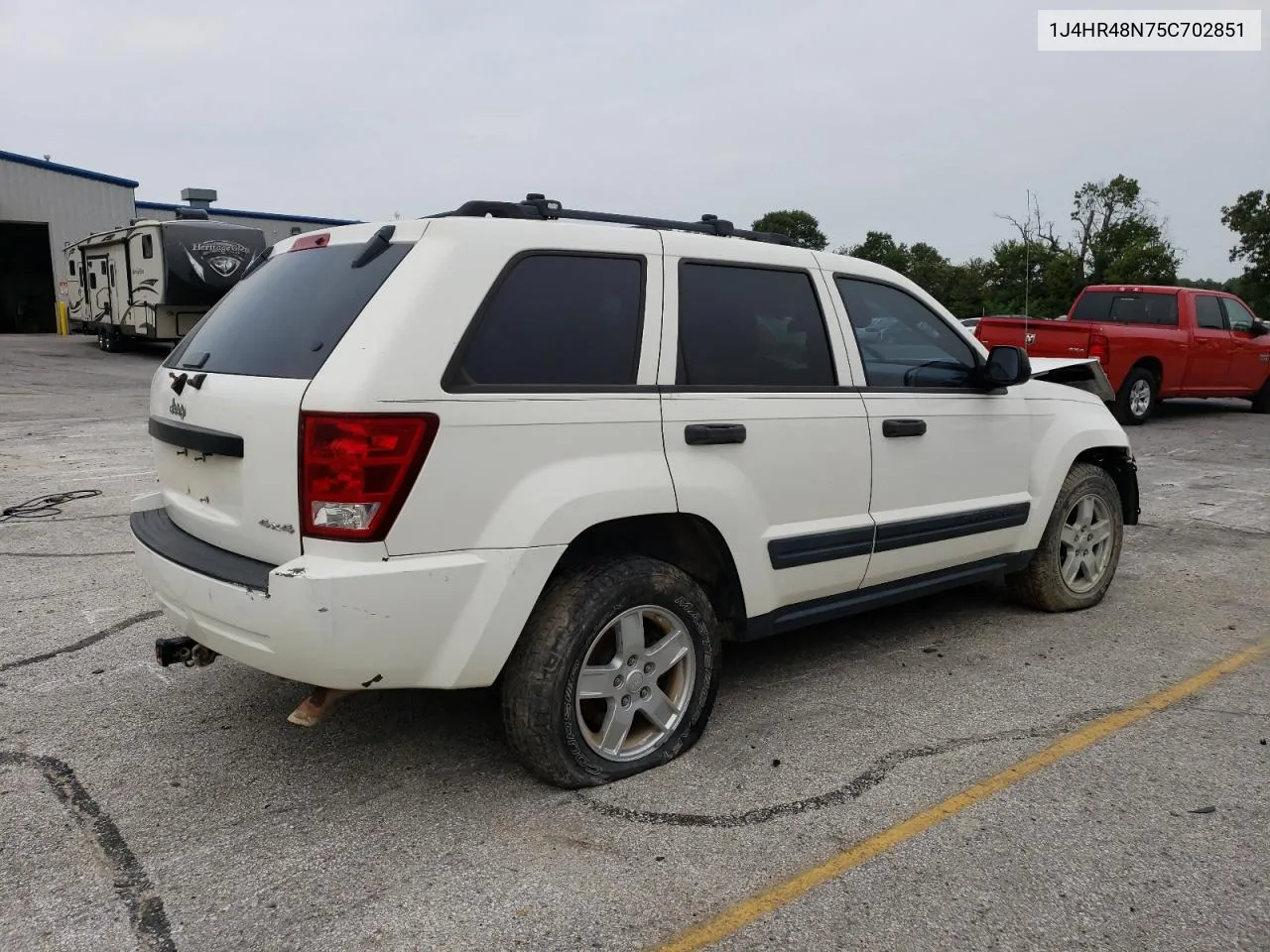 2005 Jeep Grand Cherokee Laredo VIN: 1J4HR48N75C702851 Lot: 70661574