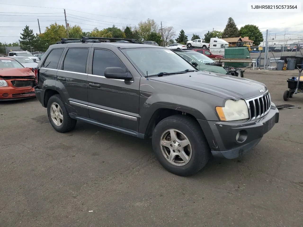 1J8HR58215C573564 2005 Jeep Grand Cherokee Limited