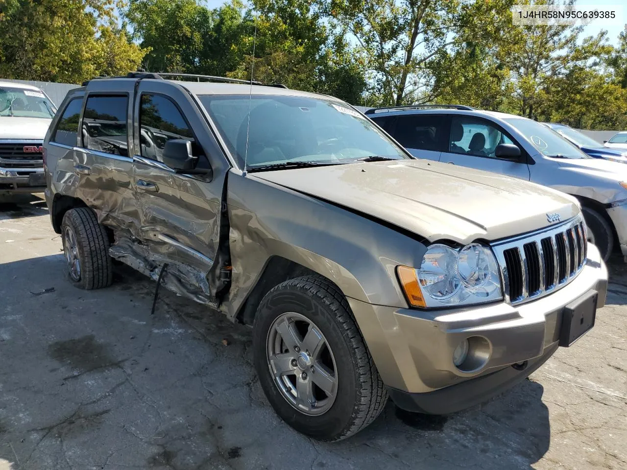 2005 Jeep Grand Cherokee Limited VIN: 1J4HR58N95C639385 Lot: 72277864