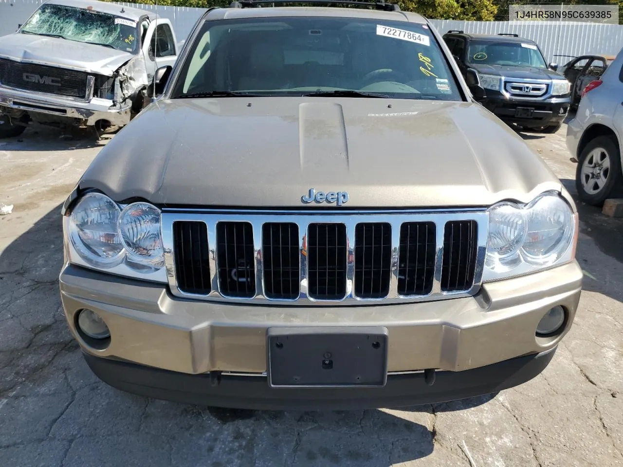 2005 Jeep Grand Cherokee Limited VIN: 1J4HR58N95C639385 Lot: 72277864