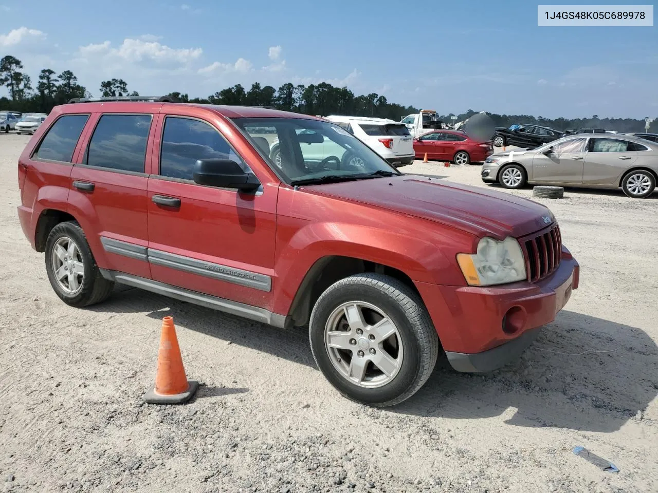 1J4GS48K05C689978 2005 Jeep Grand Cherokee Laredo