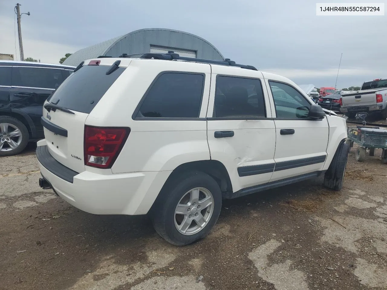 2005 Jeep Grand Cherokee Laredo VIN: 1J4HR48N55C587294 Lot: 72711534