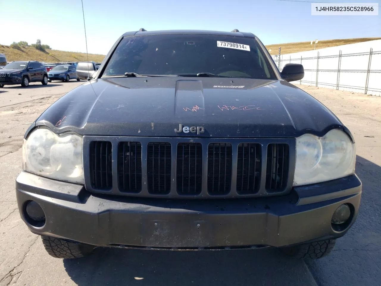 2005 Jeep Grand Cherokee Limited VIN: 1J4HR58235C528966 Lot: 73798914