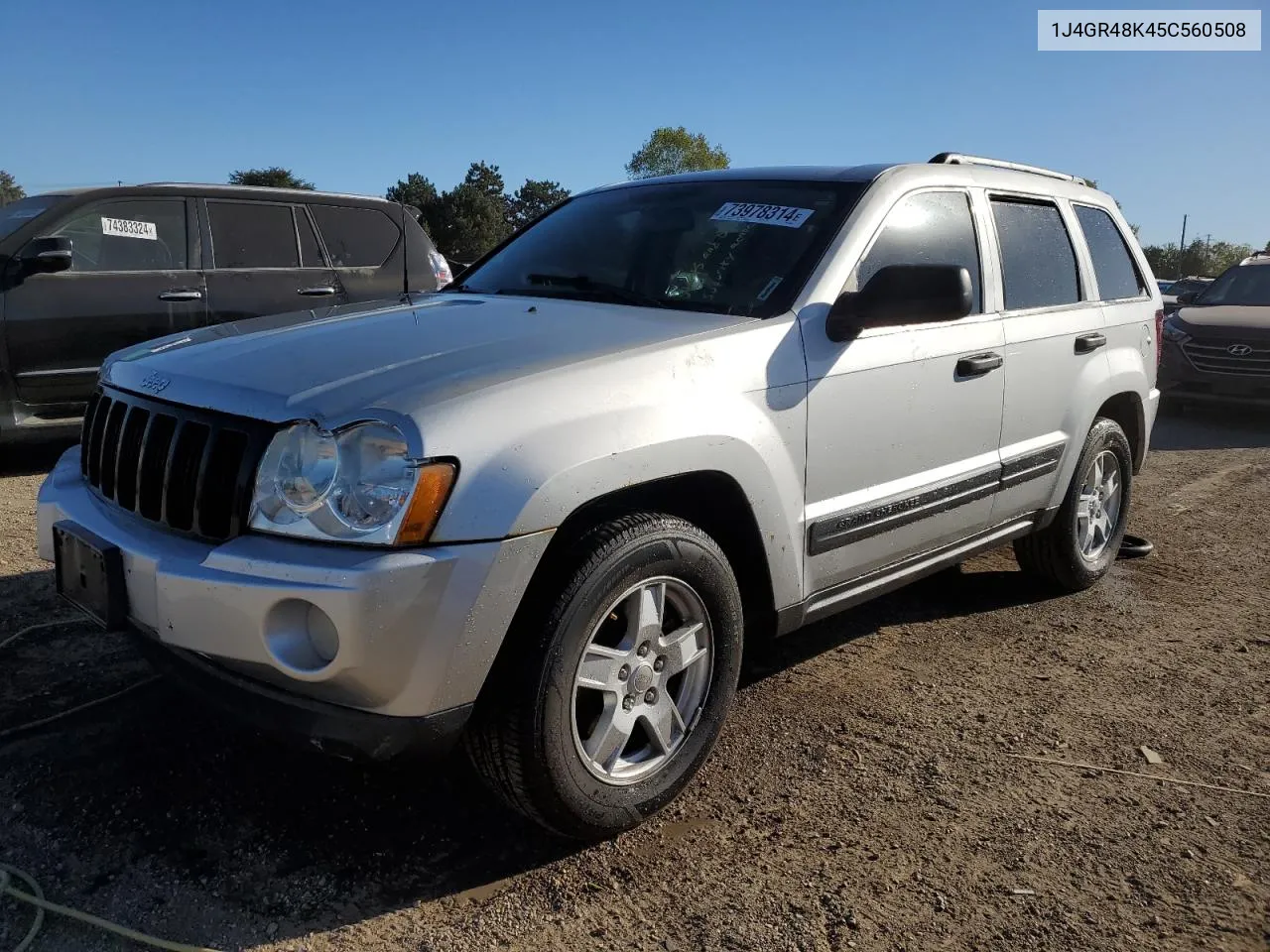 2005 Jeep Grand Cherokee Laredo VIN: 1J4GR48K45C560508 Lot: 73978314