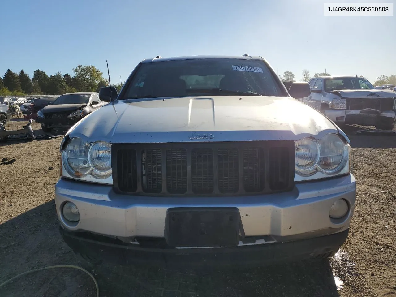 2005 Jeep Grand Cherokee Laredo VIN: 1J4GR48K45C560508 Lot: 73978314