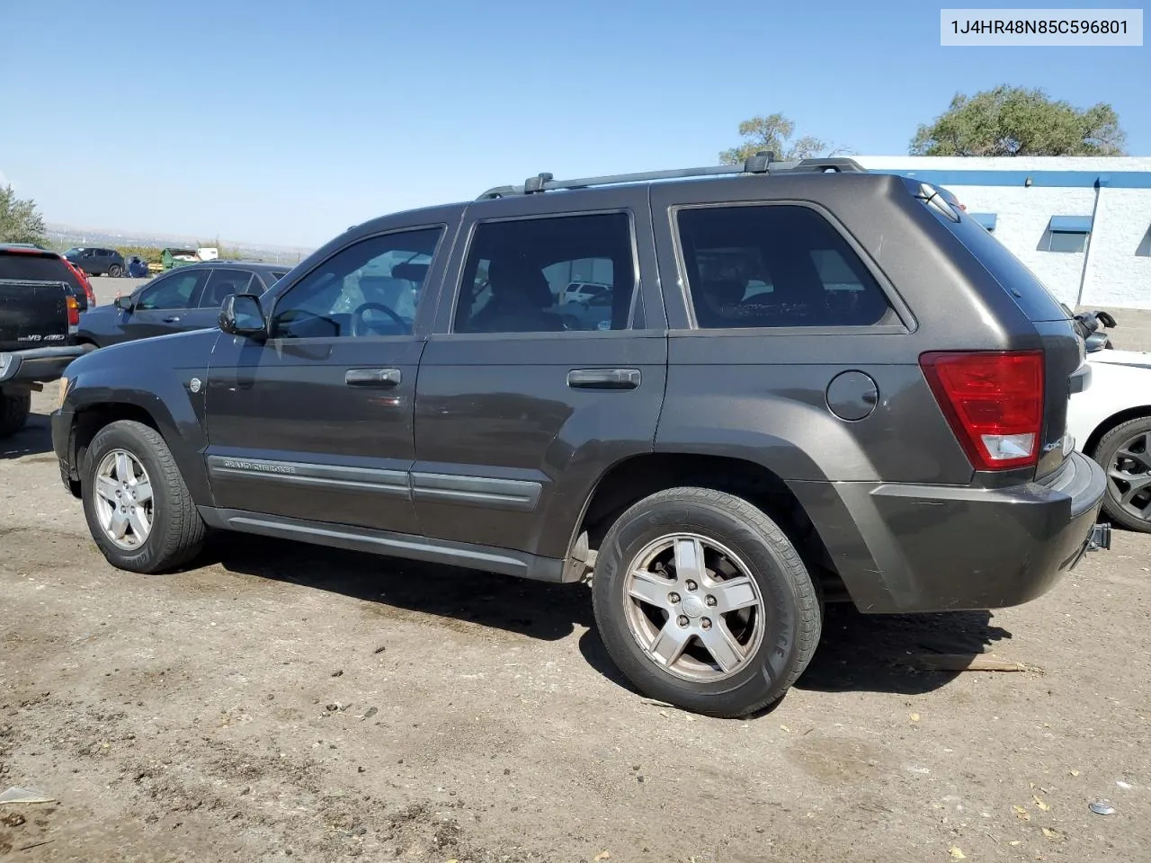 2005 Jeep Grand Cherokee Laredo VIN: 1J4HR48N85C596801 Lot: 74281924