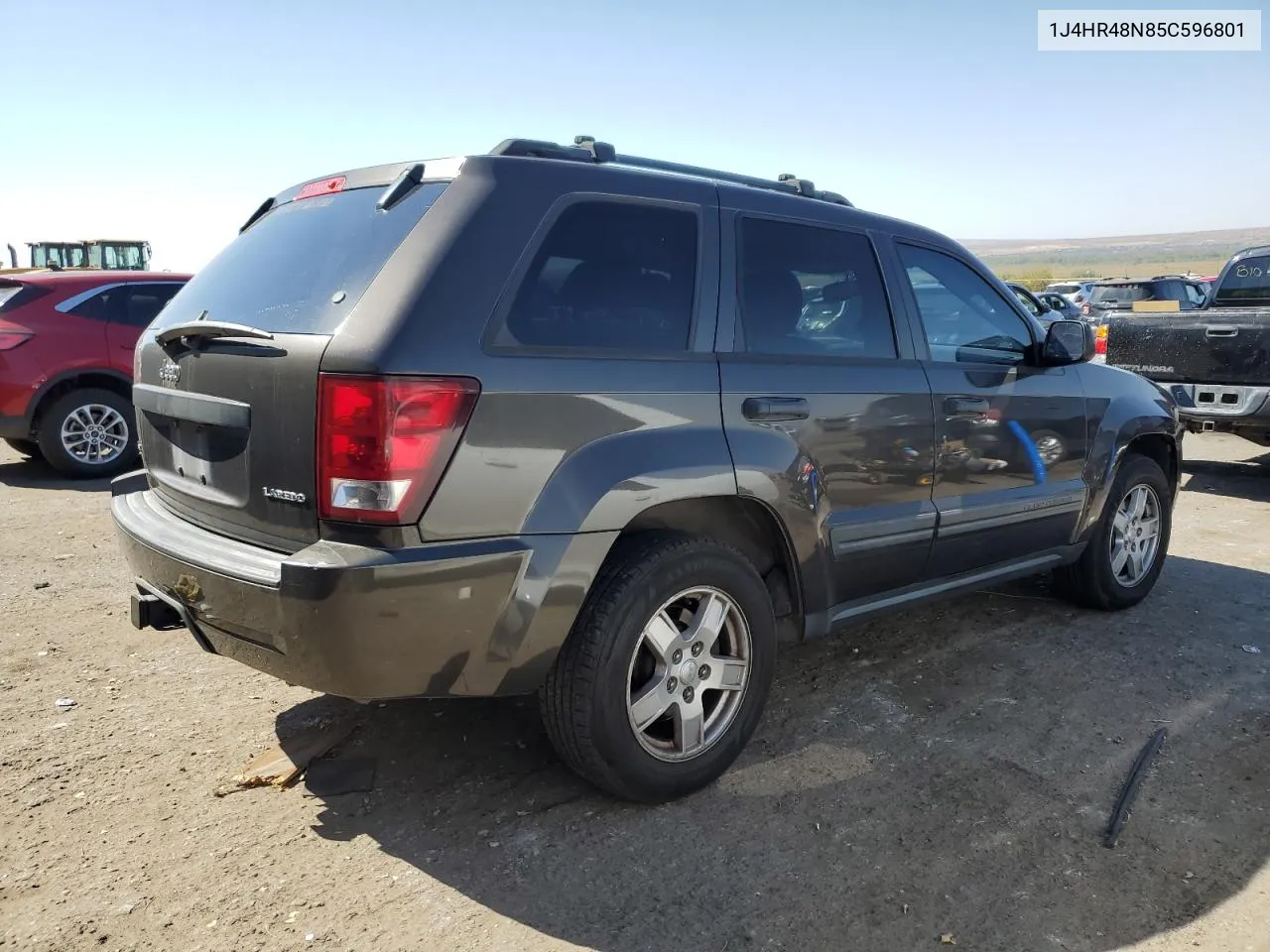 2005 Jeep Grand Cherokee Laredo VIN: 1J4HR48N85C596801 Lot: 74281924