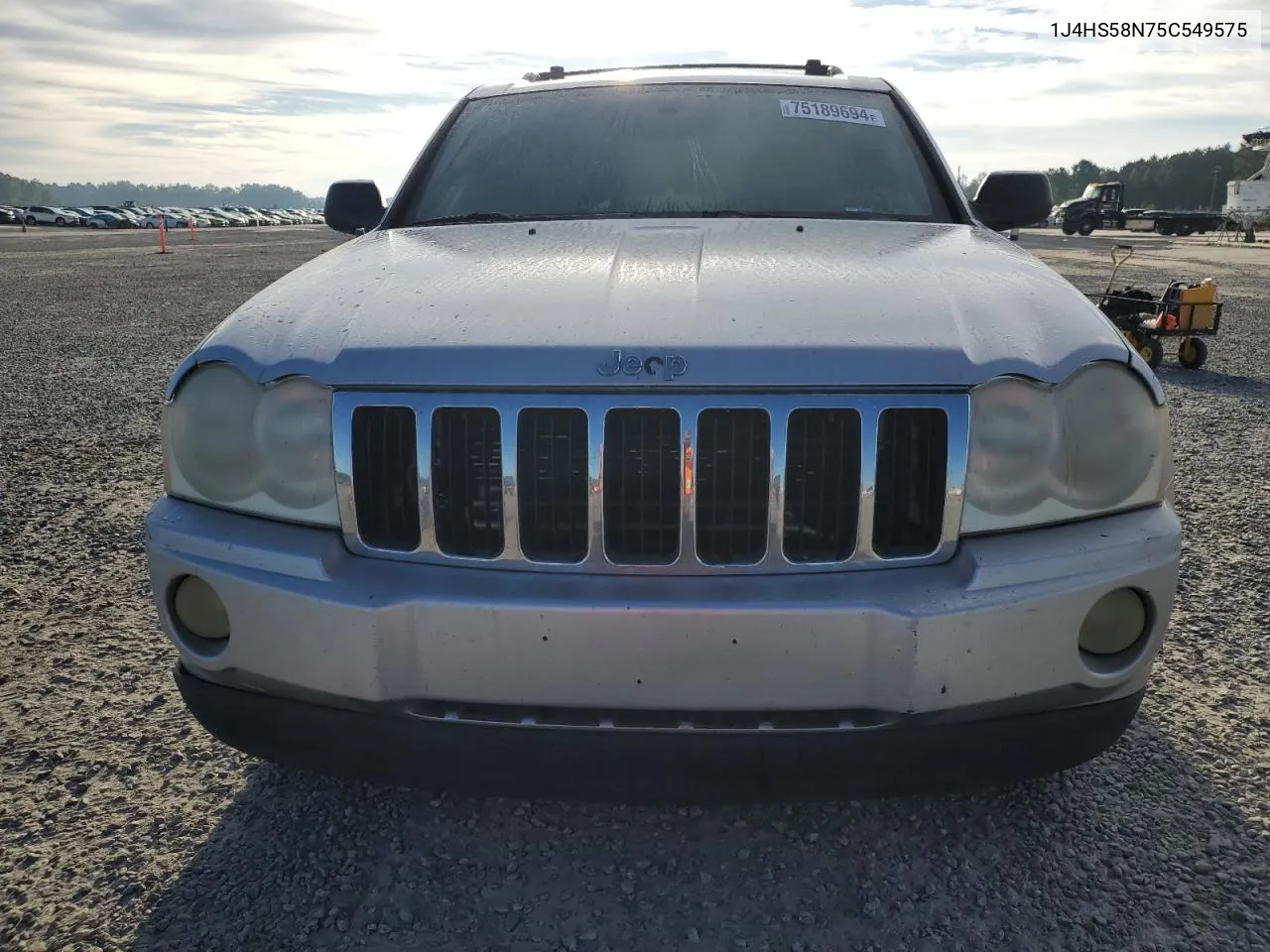 2005 Jeep Grand Cherokee Limited VIN: 1J4HS58N75C549575 Lot: 75189694