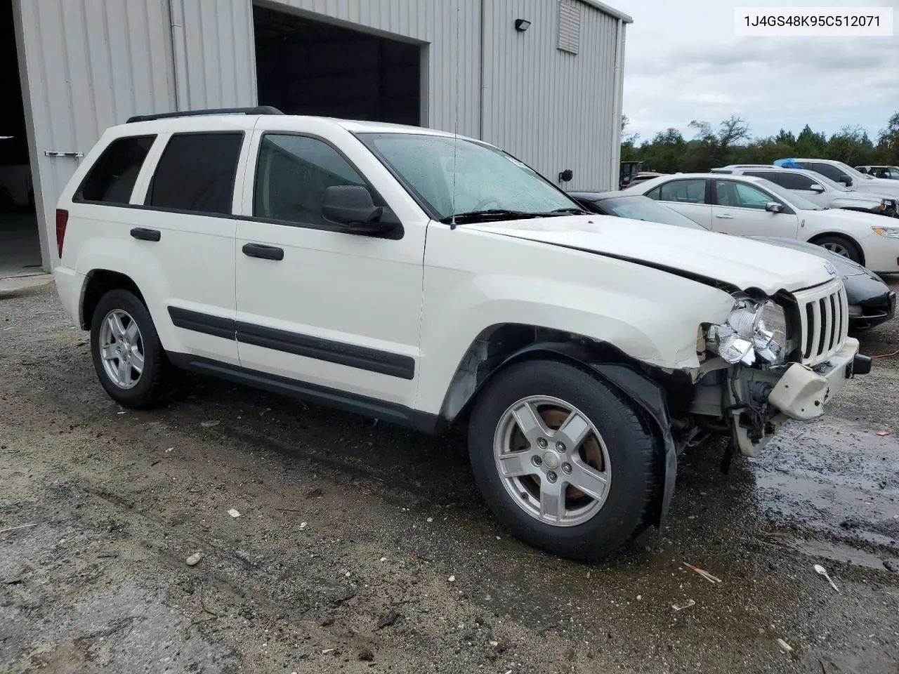 2005 Jeep Grand Cherokee Laredo VIN: 1J4GS48K95C512071 Lot: 75452824