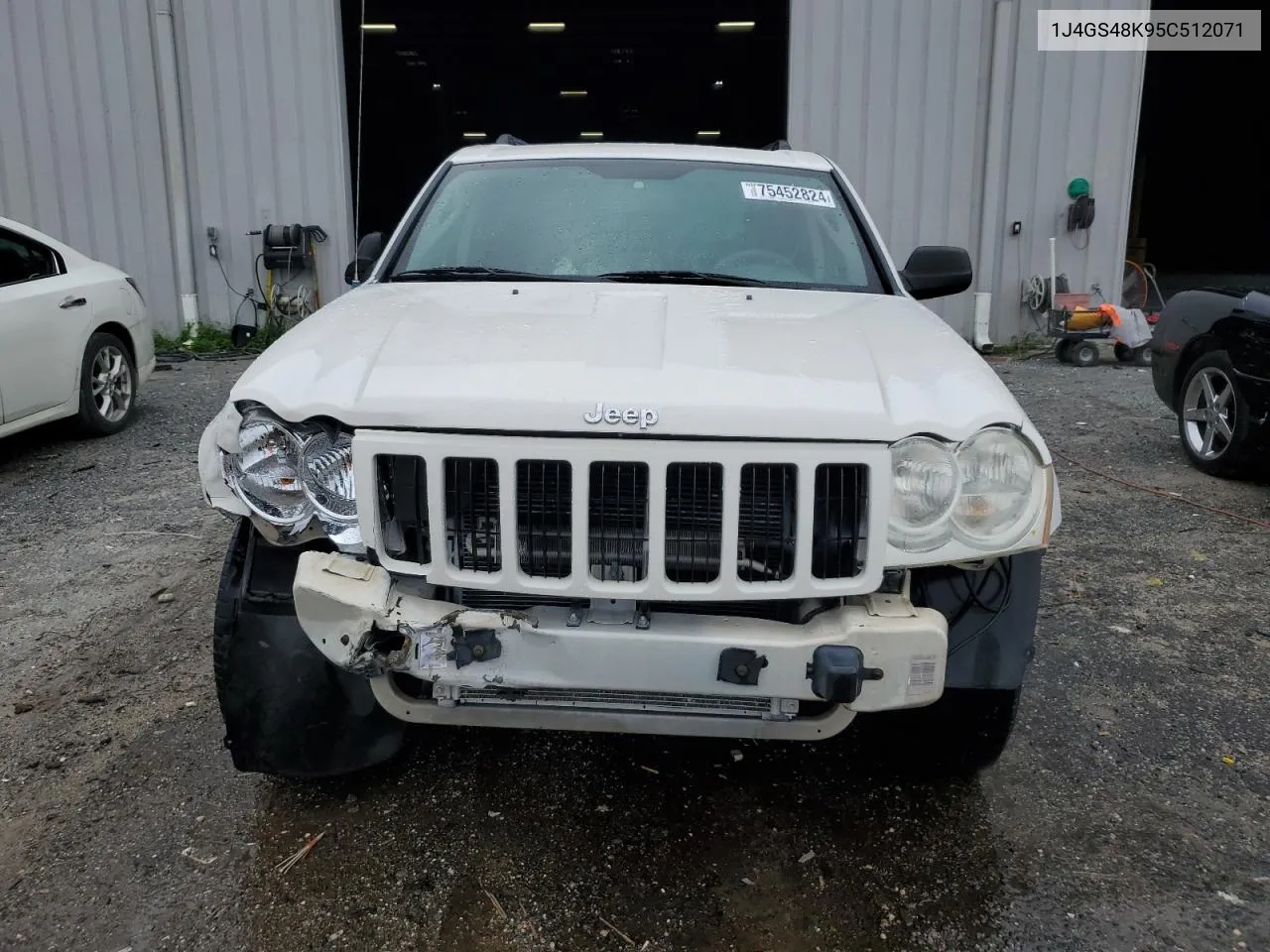 2005 Jeep Grand Cherokee Laredo VIN: 1J4GS48K95C512071 Lot: 75452824