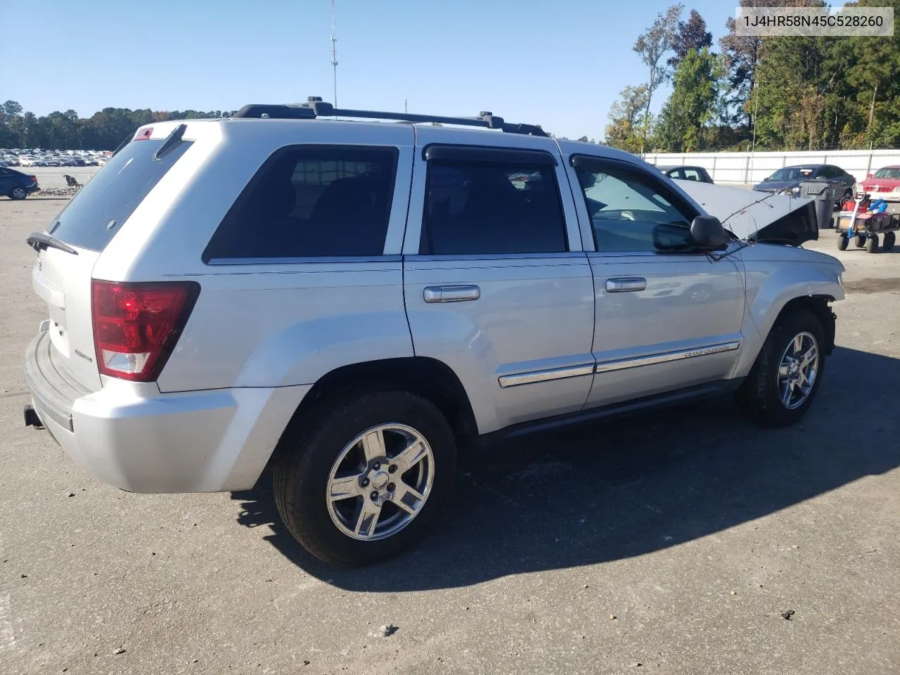 2005 Jeep Grand Cherokee Limited VIN: 1J4HR58N45C528260 Lot: 77034824