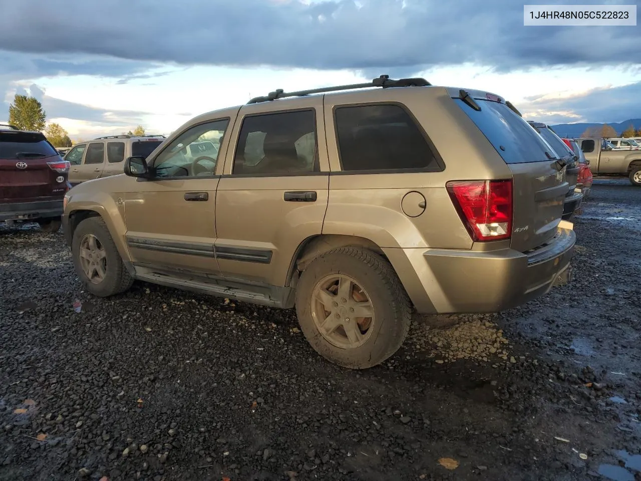 2005 Jeep Grand Cherokee Laredo VIN: 1J4HR48N05C522823 Lot: 78282874