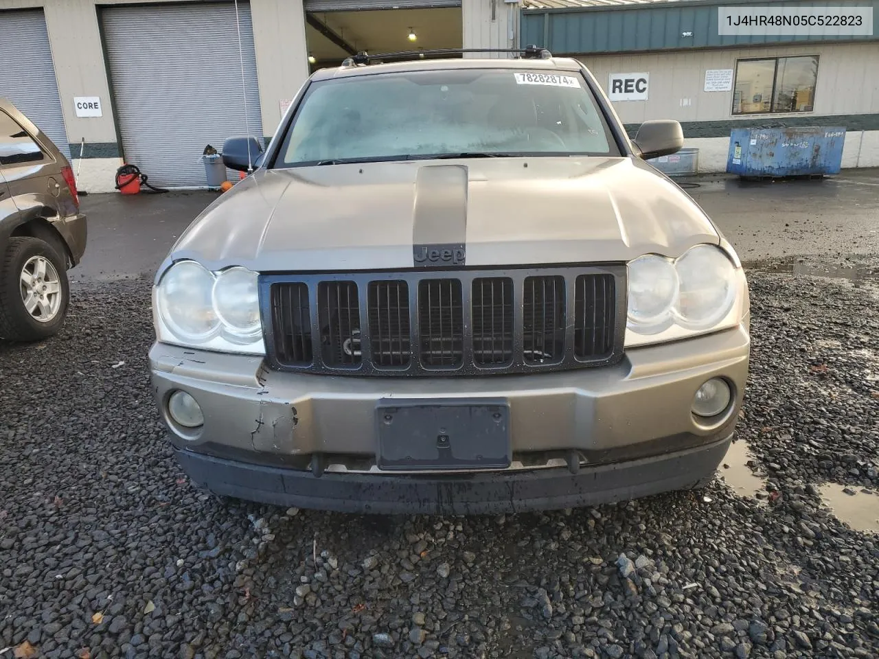 2005 Jeep Grand Cherokee Laredo VIN: 1J4HR48N05C522823 Lot: 78282874