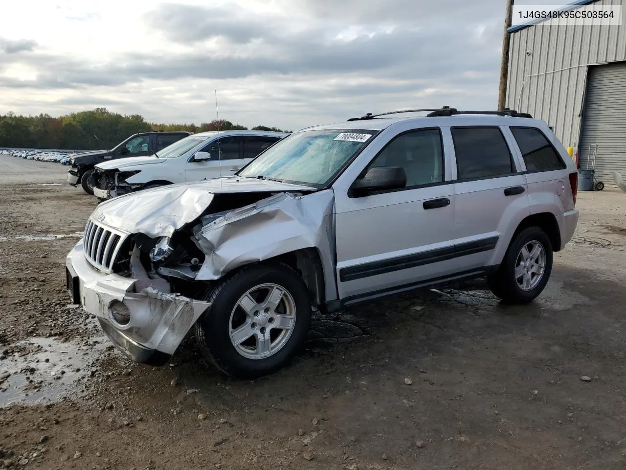 2005 Jeep Grand Cherokee Laredo VIN: 1J4GS48K95C503564 Lot: 78884804