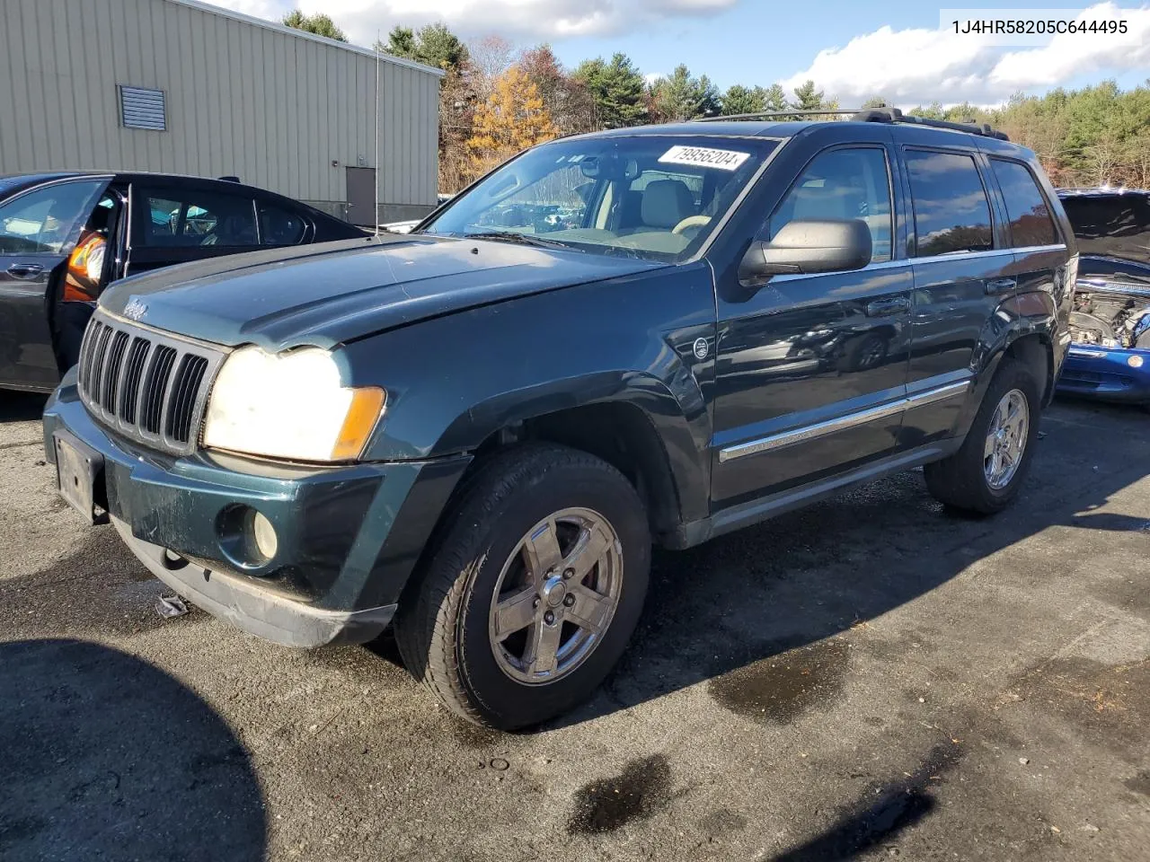 2005 Jeep Grand Cherokee Limited VIN: 1J4HR58205C644495 Lot: 79956204