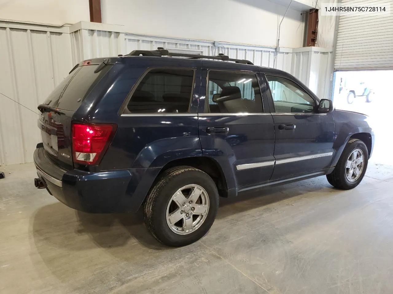 2005 Jeep Grand Cherokee Limited VIN: 1J4HR58N75C728114 Lot: 80144904