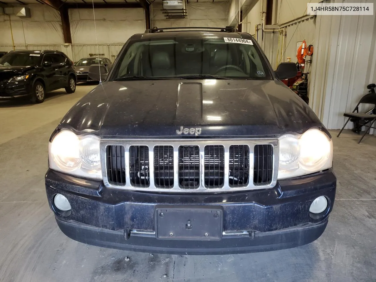 2005 Jeep Grand Cherokee Limited VIN: 1J4HR58N75C728114 Lot: 80144904