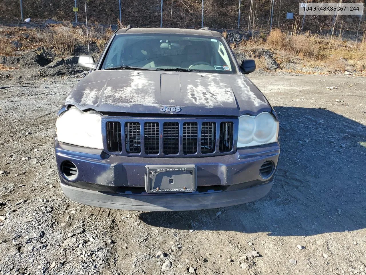 2005 Jeep Grand Cherokee Laredo VIN: 1J4GR48K35C671244 Lot: 80617564