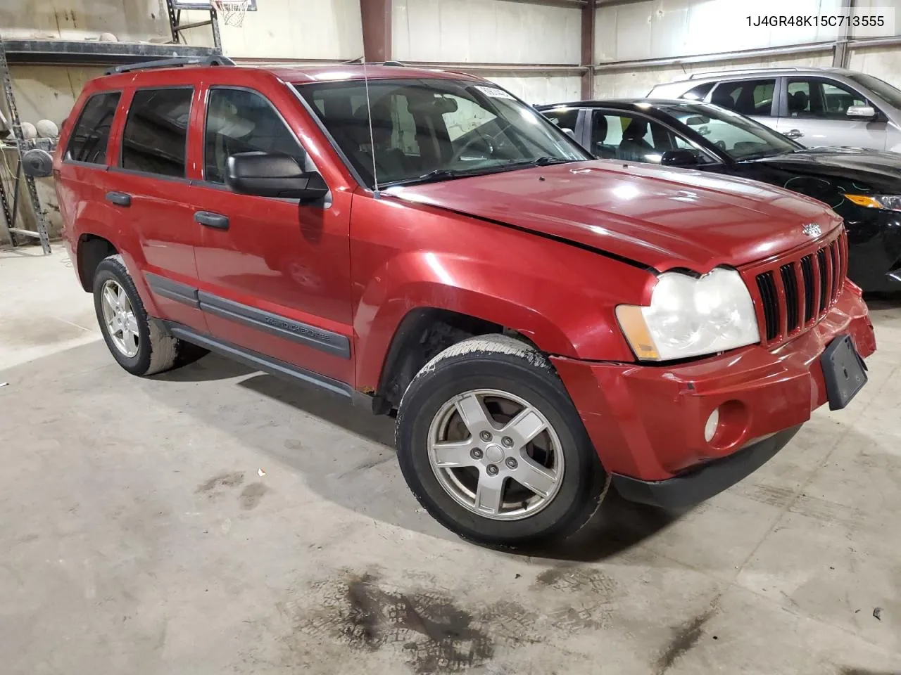 2005 Jeep Grand Cherokee Laredo VIN: 1J4GR48K15C713555 Lot: 80674424