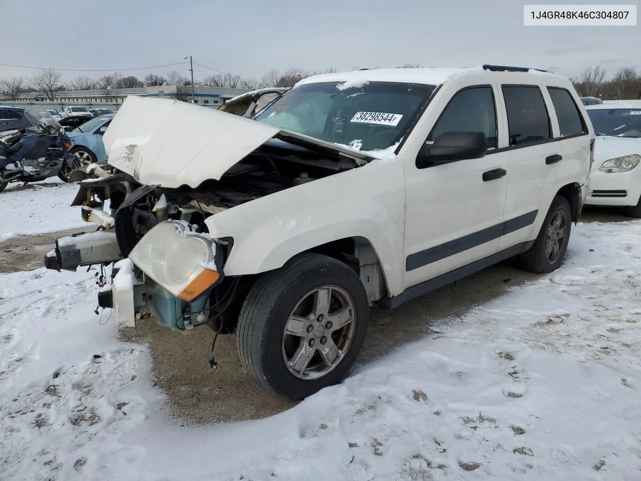 1J4GR48K46C304807 2006 Jeep Grand Cherokee Laredo