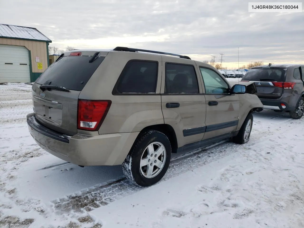 2006 Jeep Grand Cherokee Laredo VIN: 1J4GR48K36C180044 Lot: 38443724