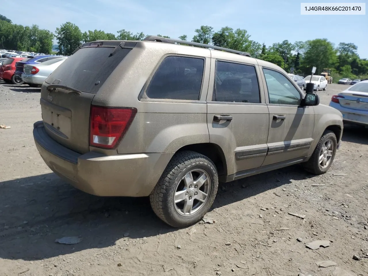 2006 Jeep Grand Cherokee Laredo VIN: 1J4GR48K66C201470 Lot: 57980354