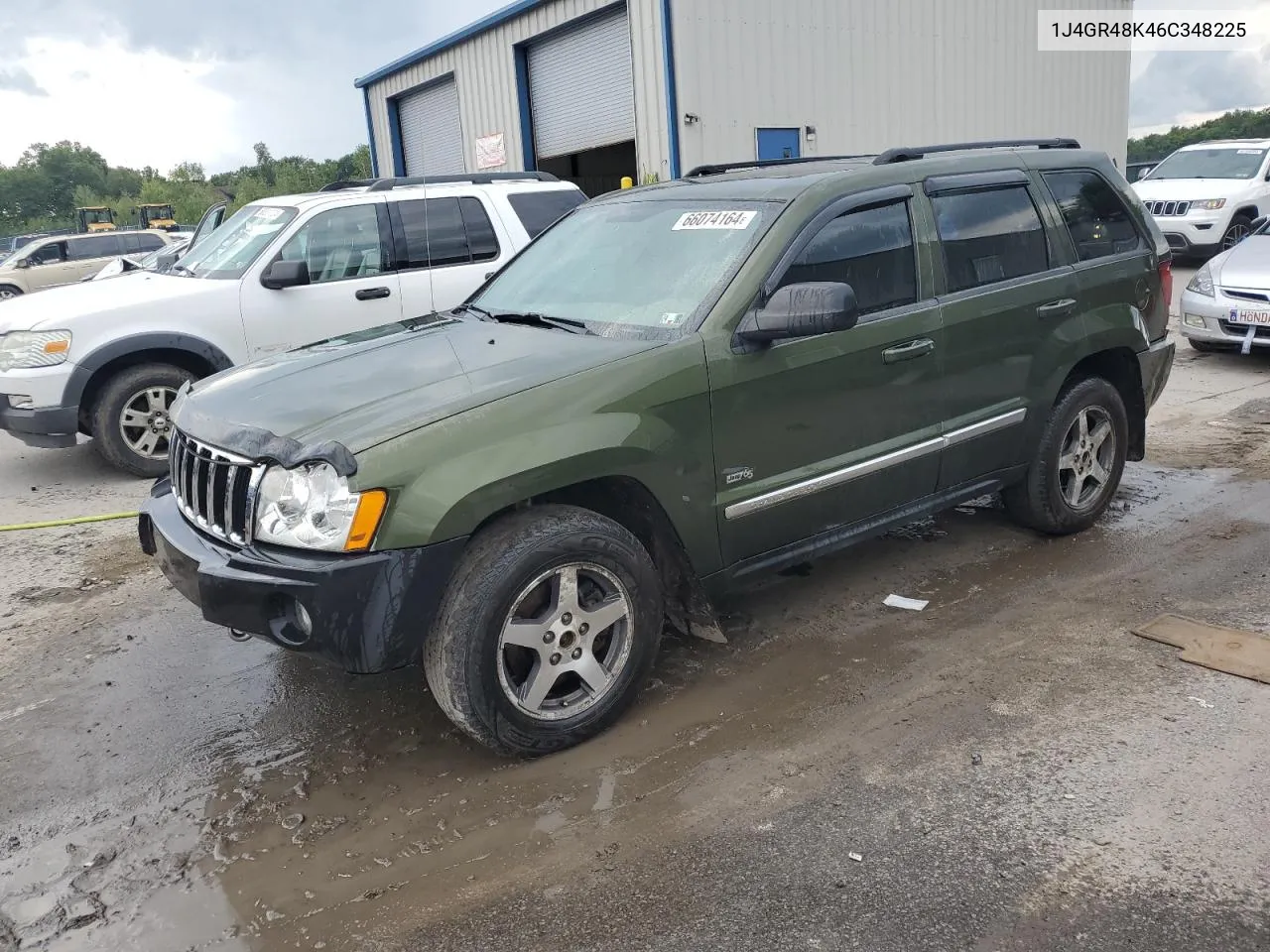 2006 Jeep Grand Cherokee Laredo VIN: 1J4GR48K46C348225 Lot: 66074164