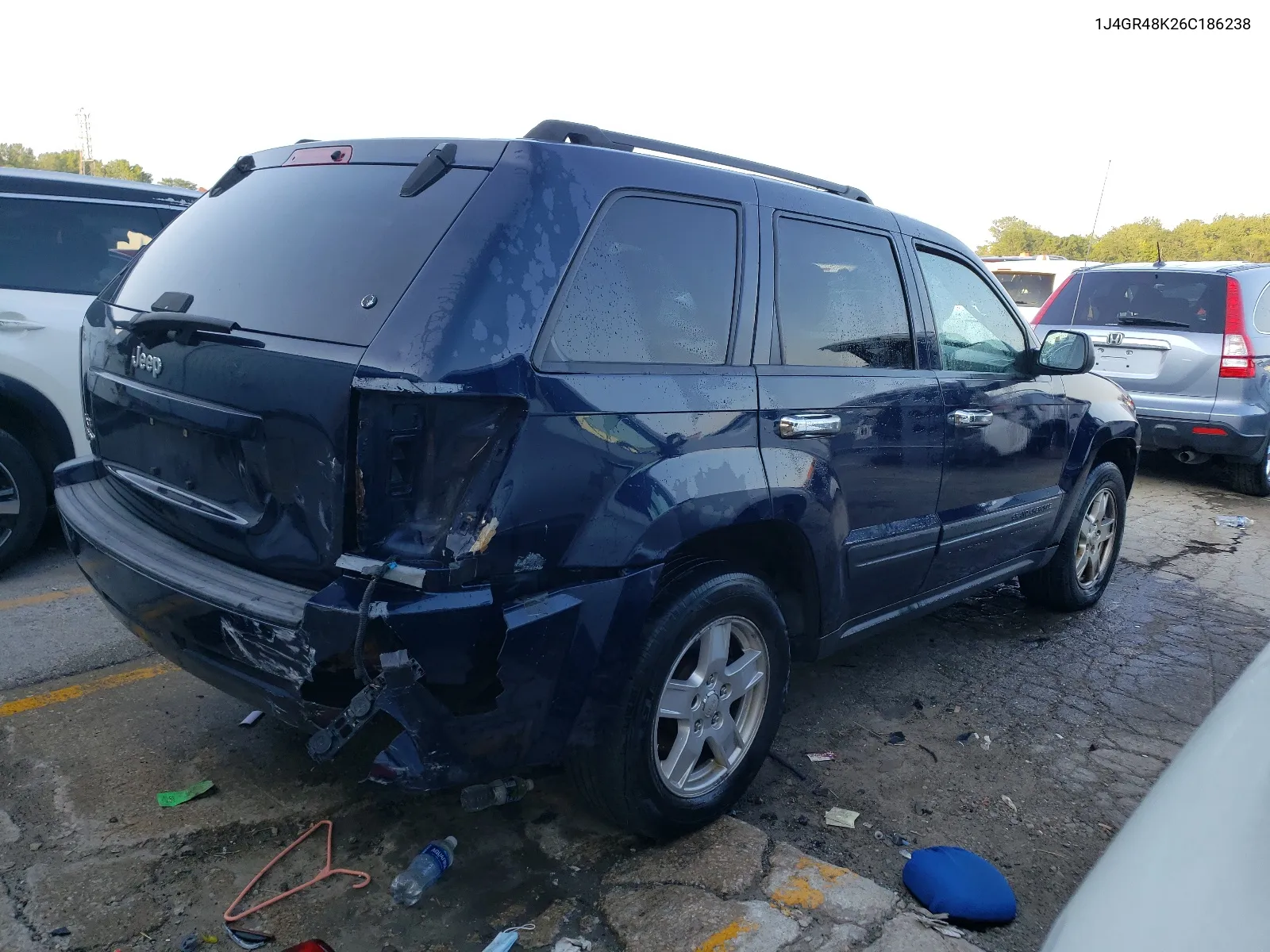 2006 Jeep Grand Cherokee Laredo VIN: 1J4GR48K26C186238 Lot: 67376884