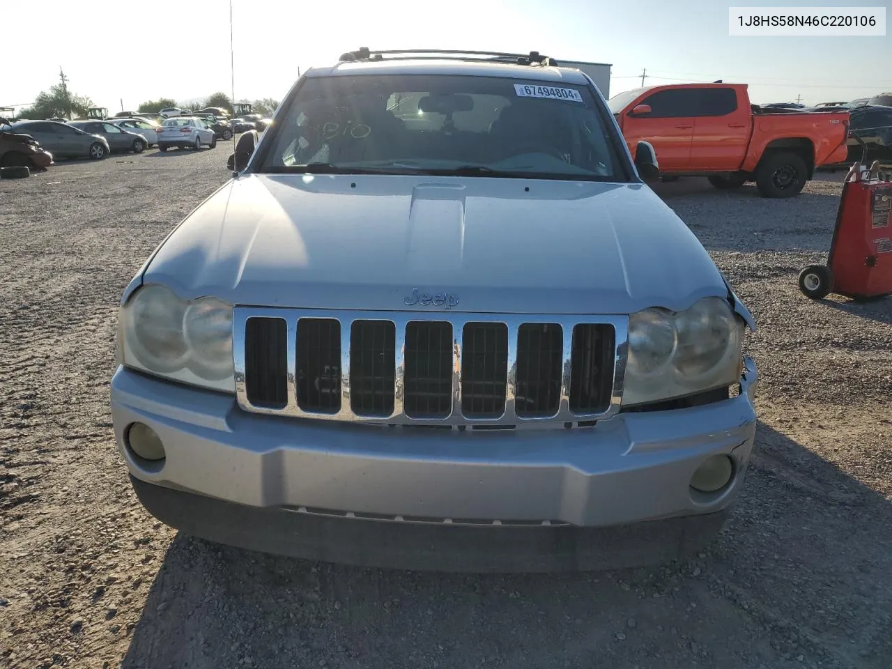 2006 Jeep Grand Cherokee Limited VIN: 1J8HS58N46C220106 Lot: 67494804