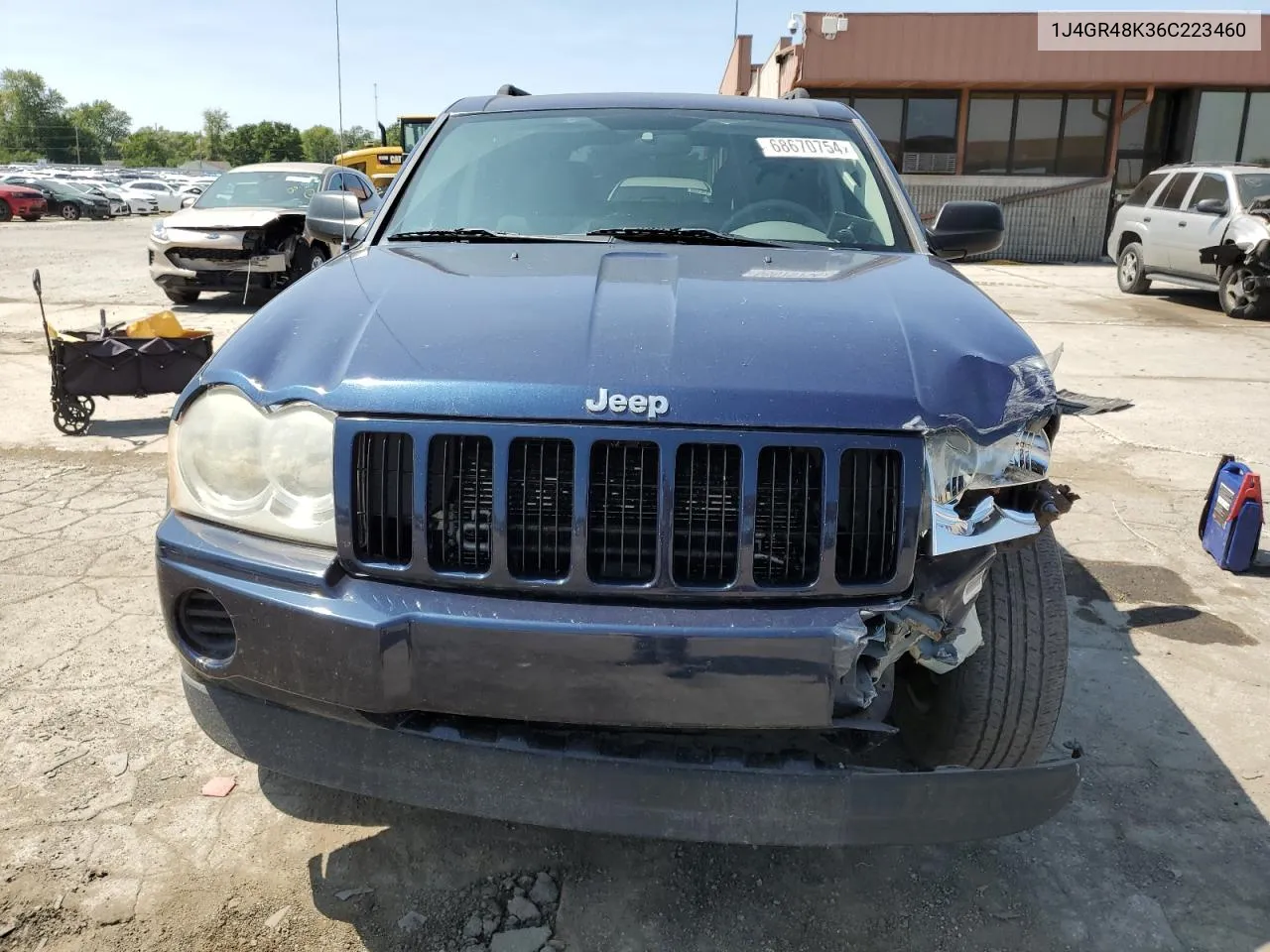 2006 Jeep Grand Cherokee Laredo VIN: 1J4GR48K36C223460 Lot: 68670754