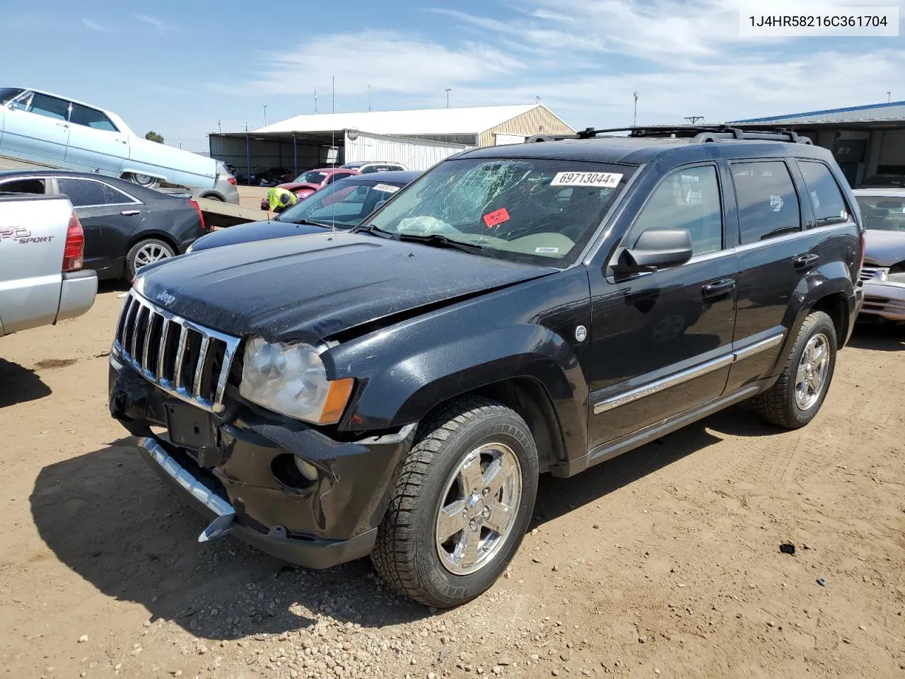 2006 Jeep Grand Cherokee Limited VIN: 1J4HR58216C361704 Lot: 69713044