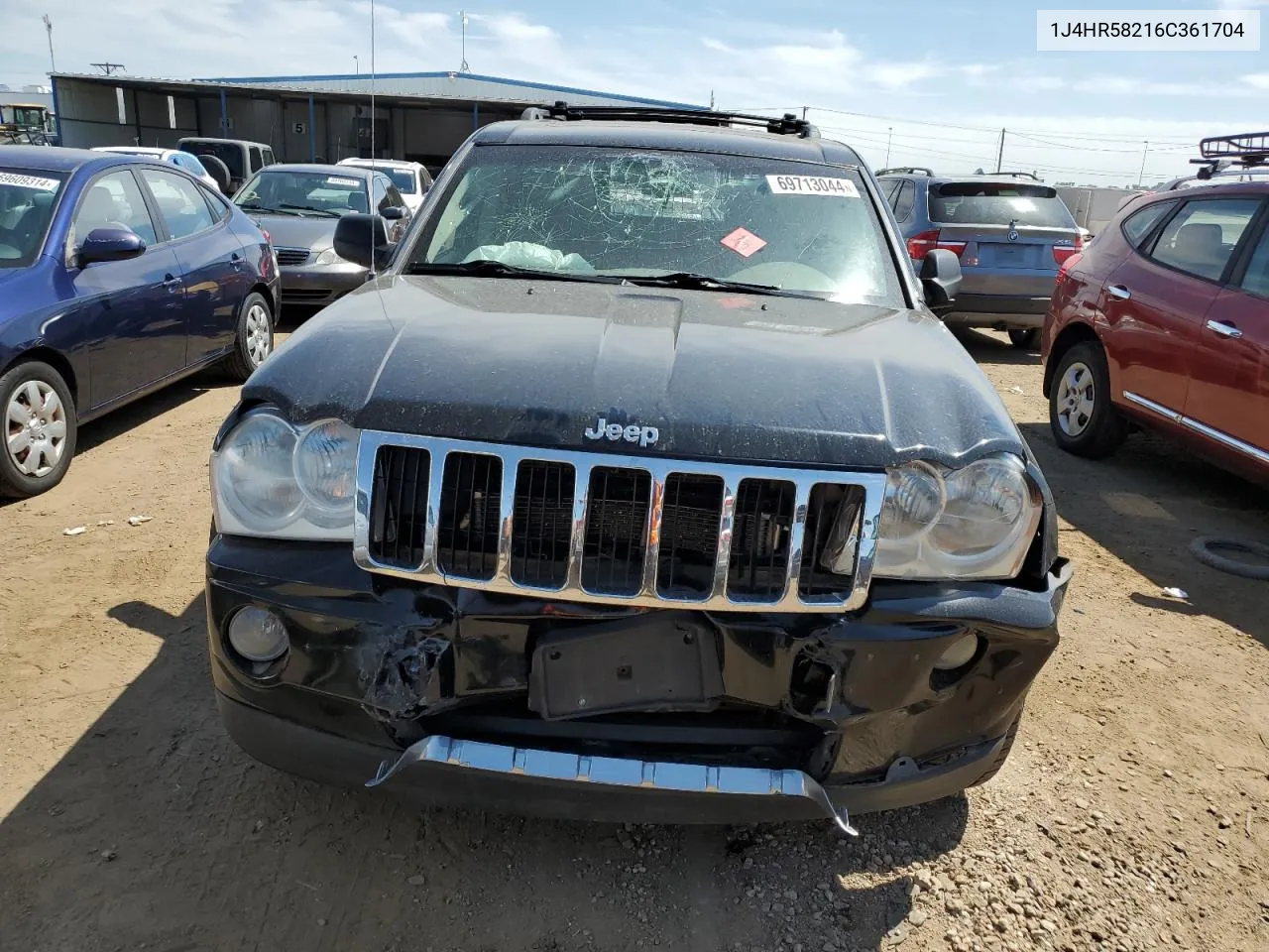 2006 Jeep Grand Cherokee Limited VIN: 1J4HR58216C361704 Lot: 69713044