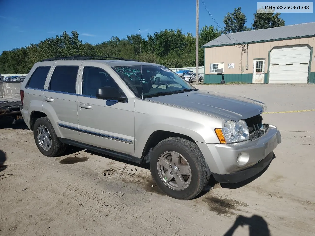 1J4HR58226C361338 2006 Jeep Grand Cherokee Limited