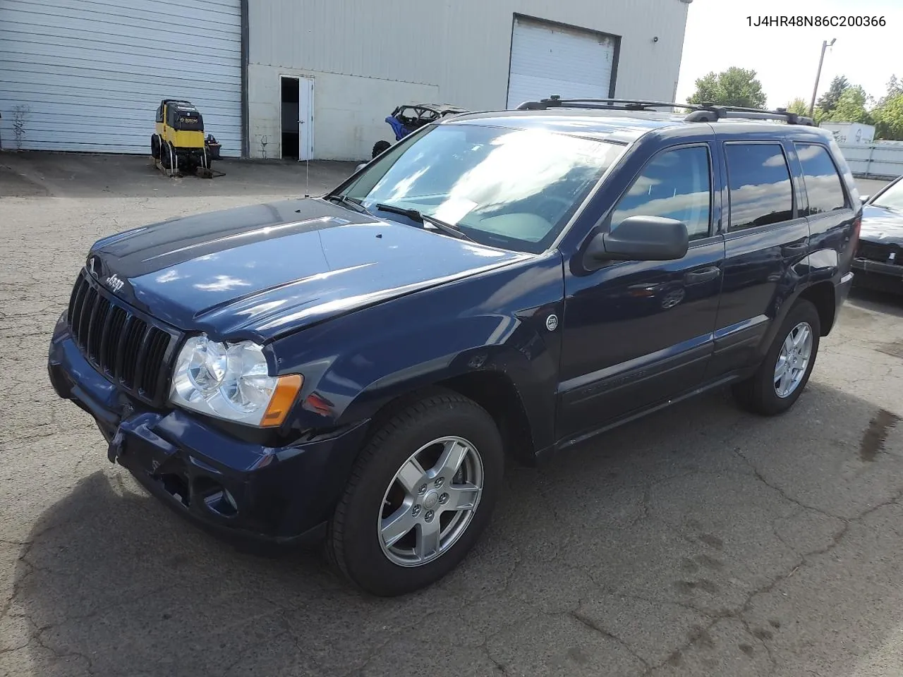 2006 Jeep Grand Cherokee Laredo VIN: 1J4HR48N86C200366 Lot: 70086634