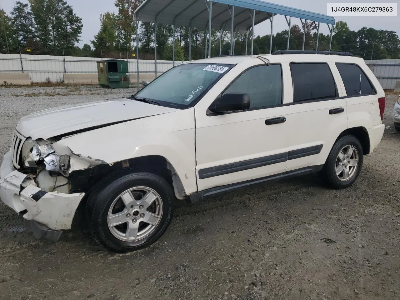 2006 Jeep Grand Cherokee Laredo VIN: 1J4GR48KX6C279363 Lot: 70606764