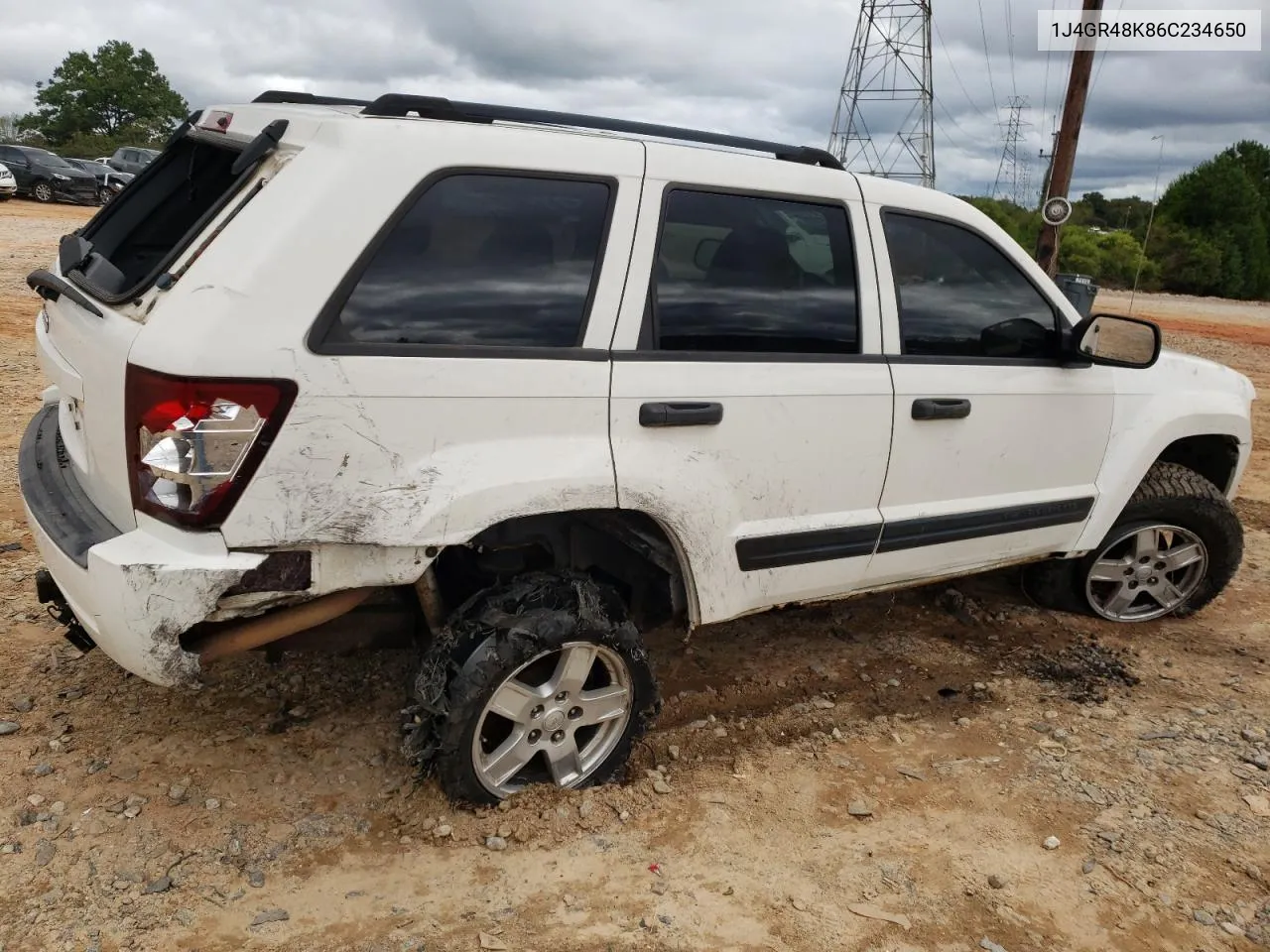 2006 Jeep Grand Cherokee Laredo VIN: 1J4GR48K86C234650 Lot: 70765354