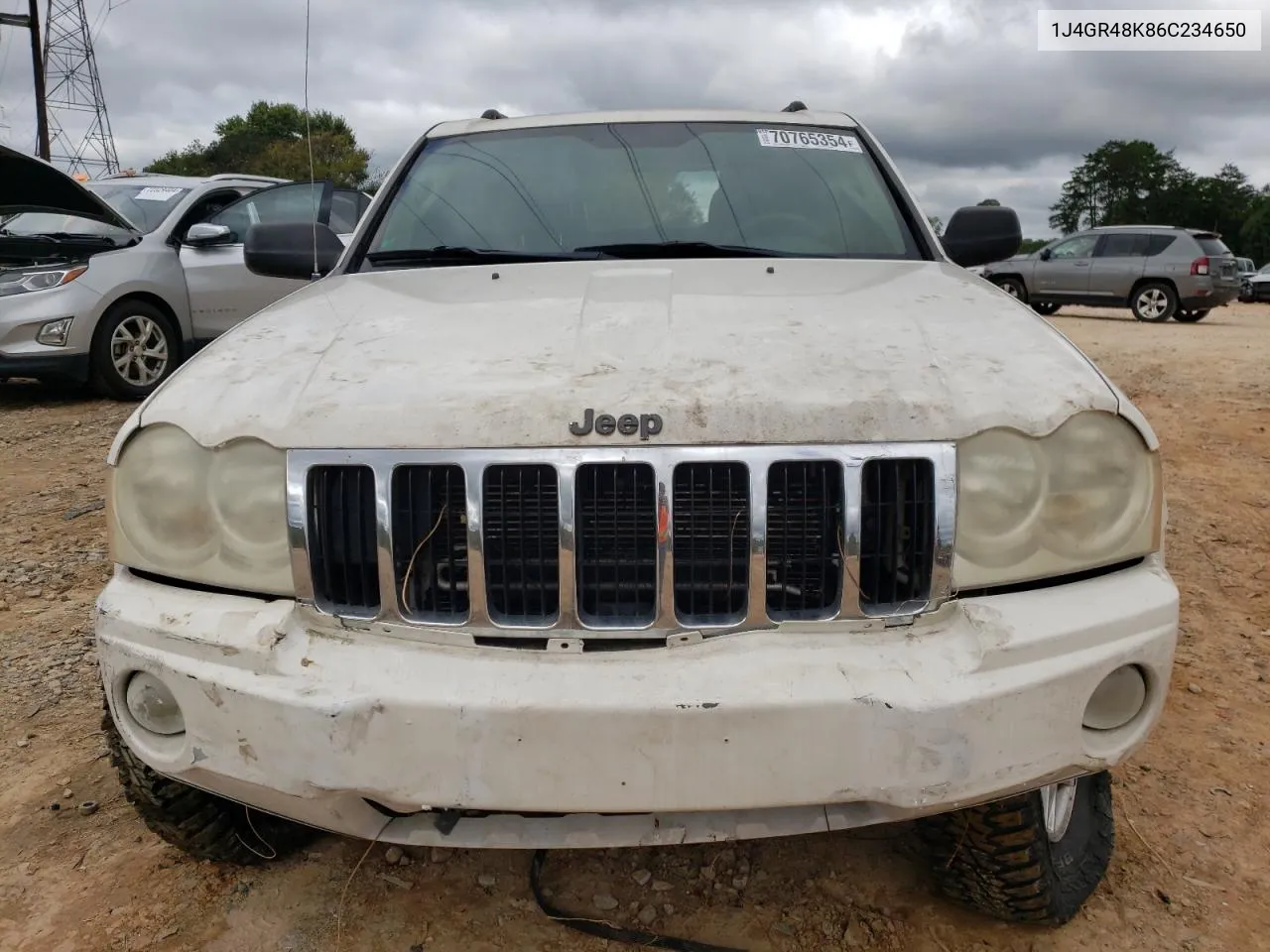 1J4GR48K86C234650 2006 Jeep Grand Cherokee Laredo