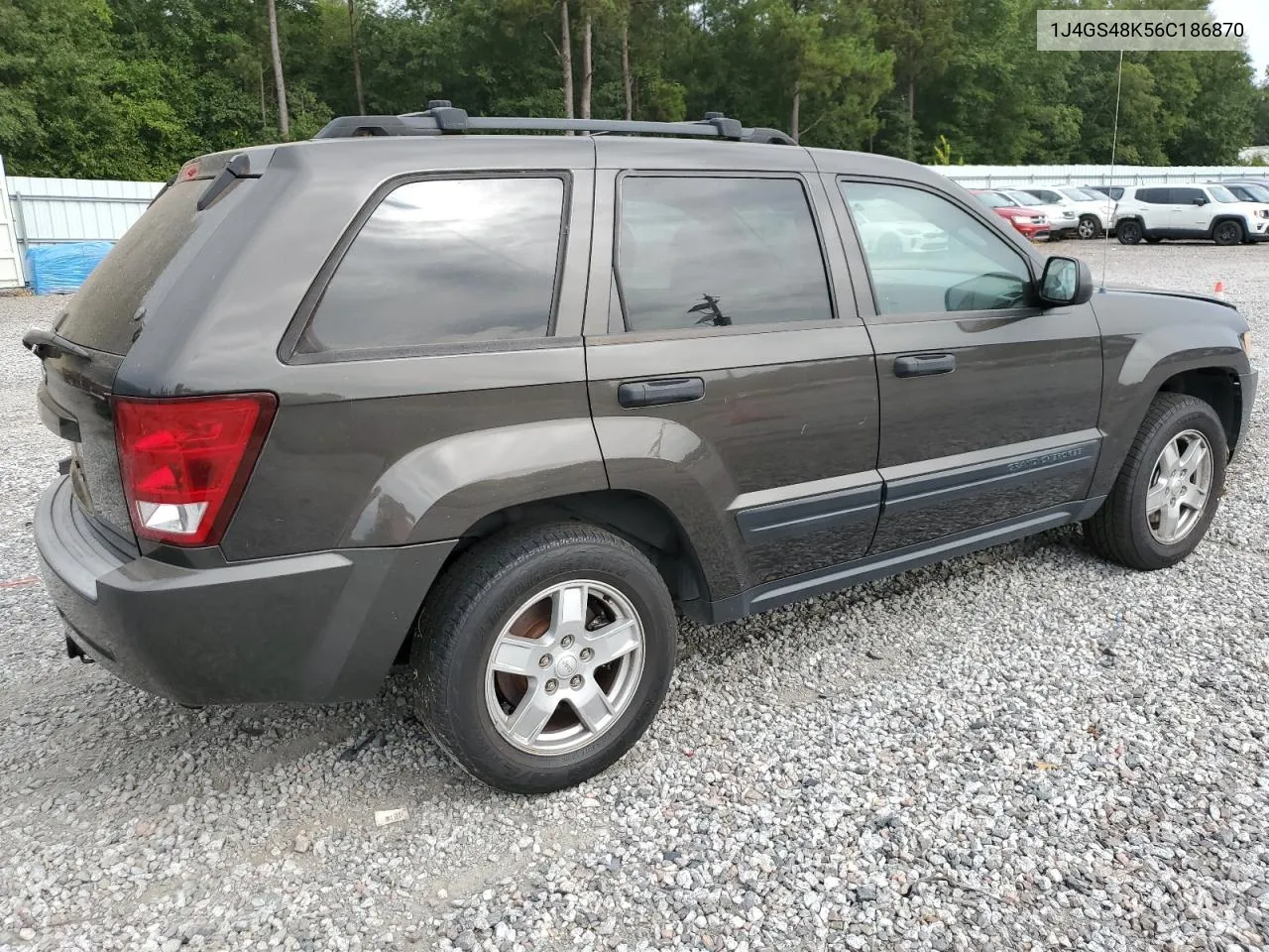 2006 Jeep Grand Cherokee Laredo VIN: 1J4GS48K56C186870 Lot: 71345614