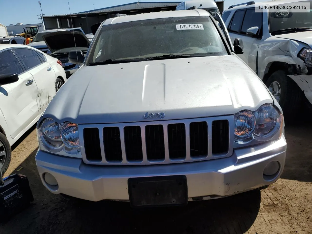 1J4GR48K36C292116 2006 Jeep Grand Cherokee Laredo